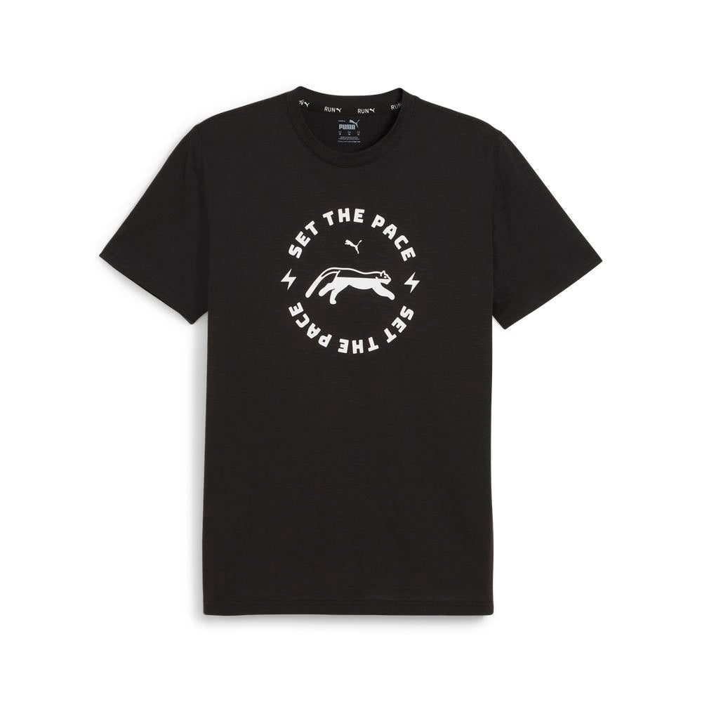 PUMA RUN SLOGAN TSHIRT - (52510901)