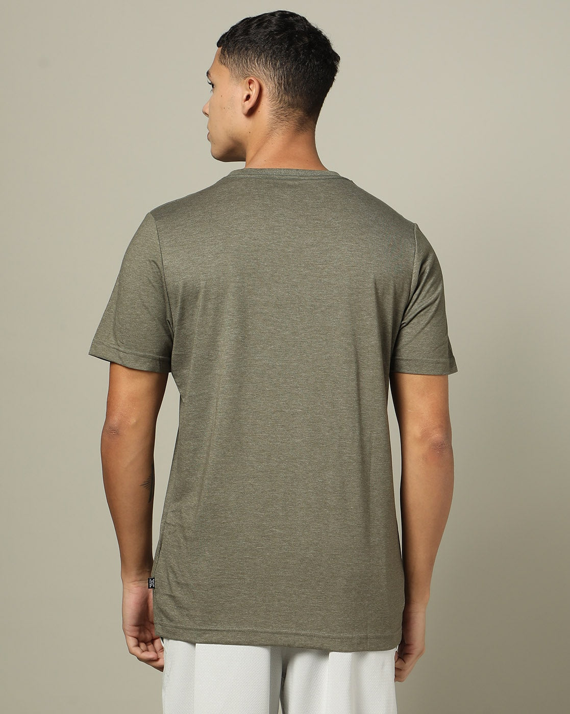 PUMA LOGO PRINT CREW NECK TSHIRT - (67778571)