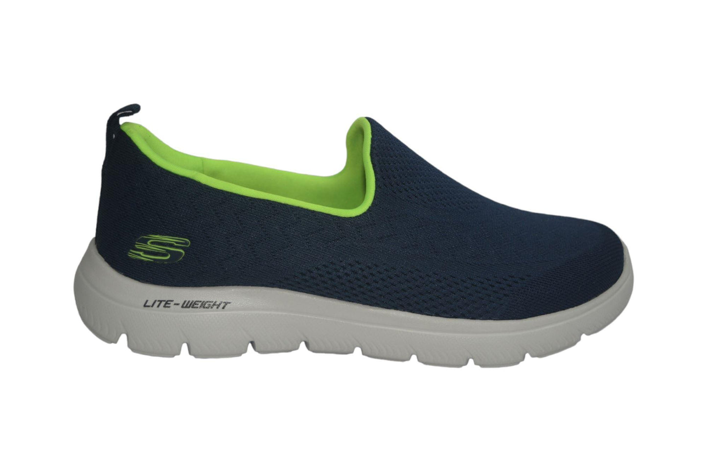 SKECHERS HYPER WALKING SHOES - (SN 8962871/NVGR)