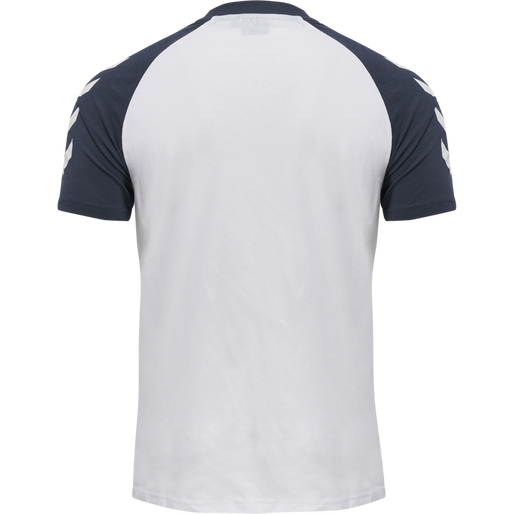 HUMMEL LEGACY BLOCKED UNISEX TSHIRT - 212873-9001