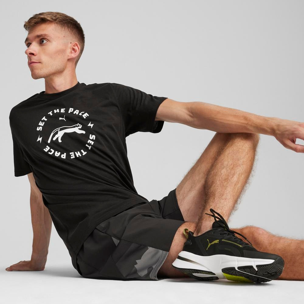 PUMA RUN SLOGAN TSHIRT - (52510901)