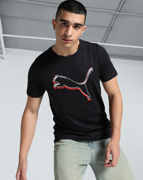 PUMA CREW PRINTED TSHIRT - (68709999)