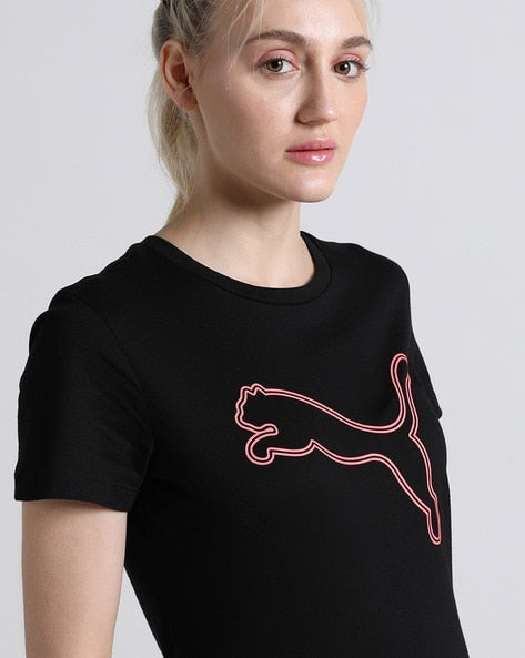 PUMA CREW NECK PRINTED TSHIRT - (68710701)