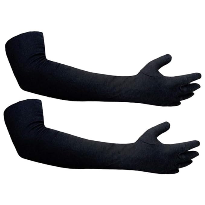 FASHION 4 WORLD FULL HAND GLOVES - BLACK