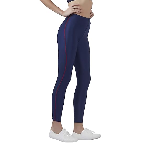 CHAMP FULL LENGTH PIPING TIGHTS -5028 BLACK