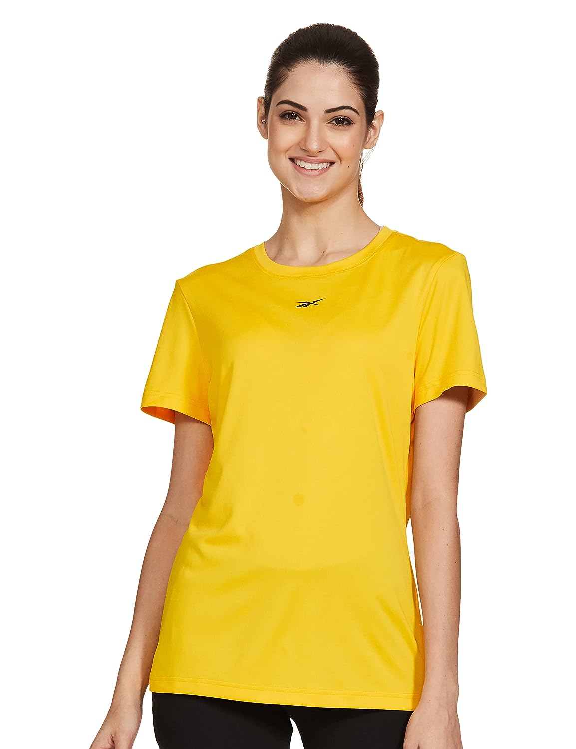 REEBOK SOLID WOMENS TSHIRT (HE5952)