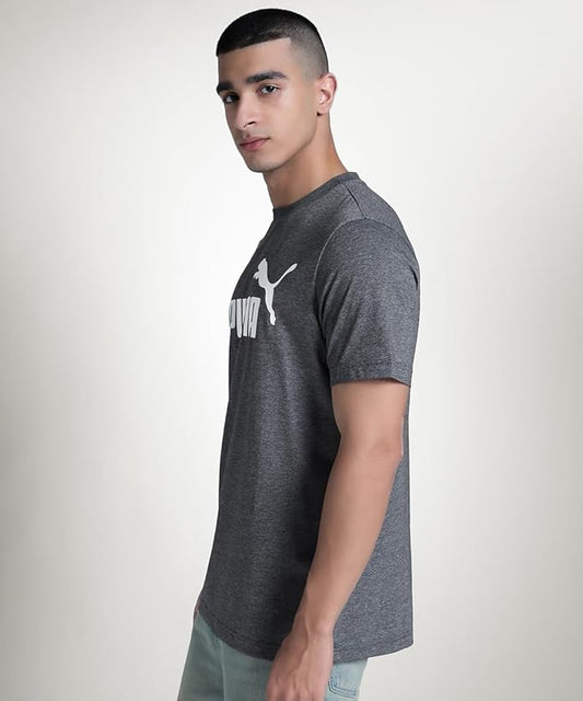 PUMA ESS NO 1 LOGO HEATHER TSHIRT - (68255001)