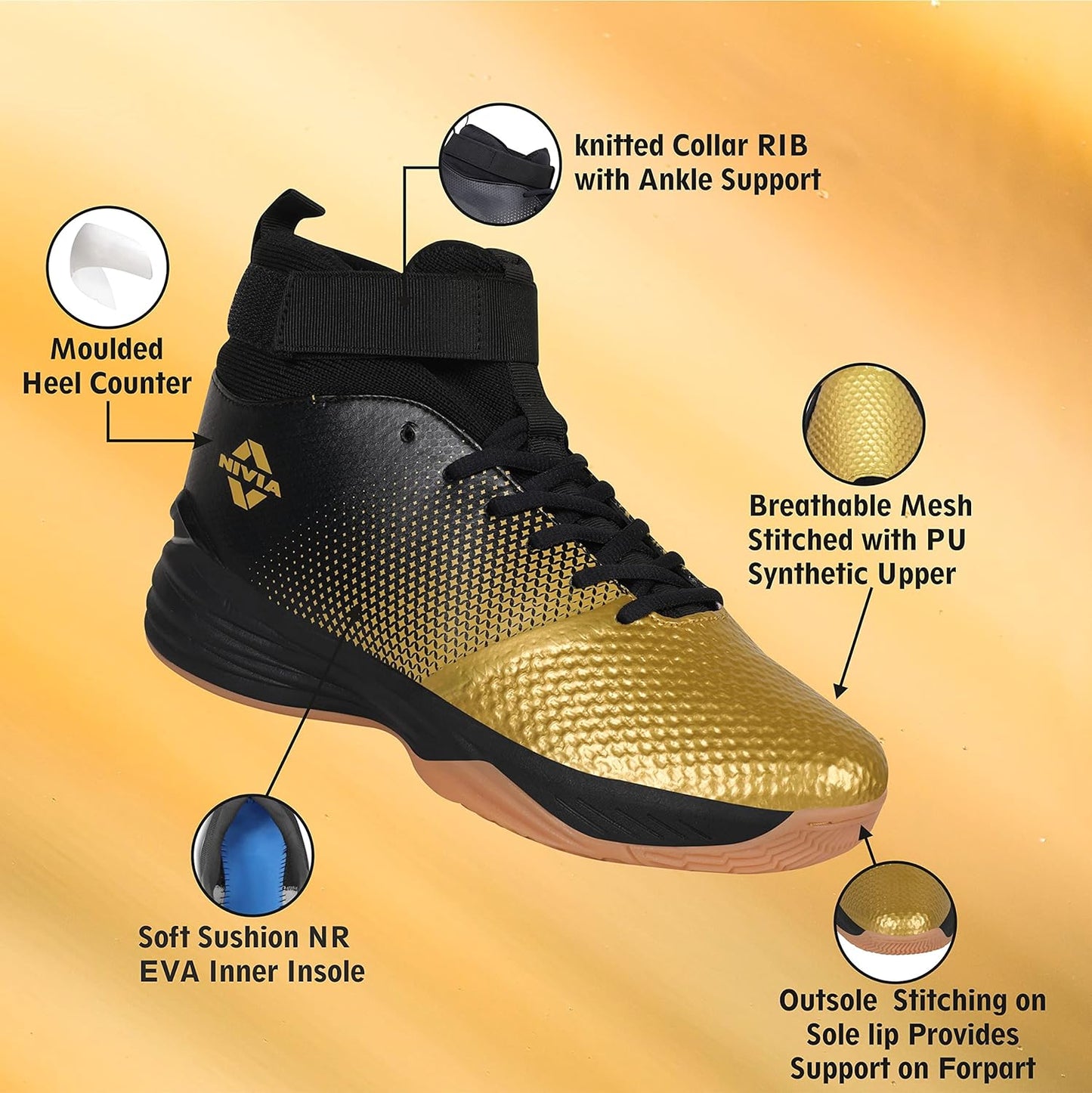 NIVIA MEN TUCANA BASKETBALL SHOES