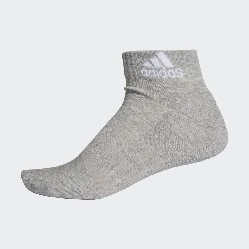 ADIDAS CUSHIONED UNISEX ANKLE SOCKS (DZ9366) PAIR OF