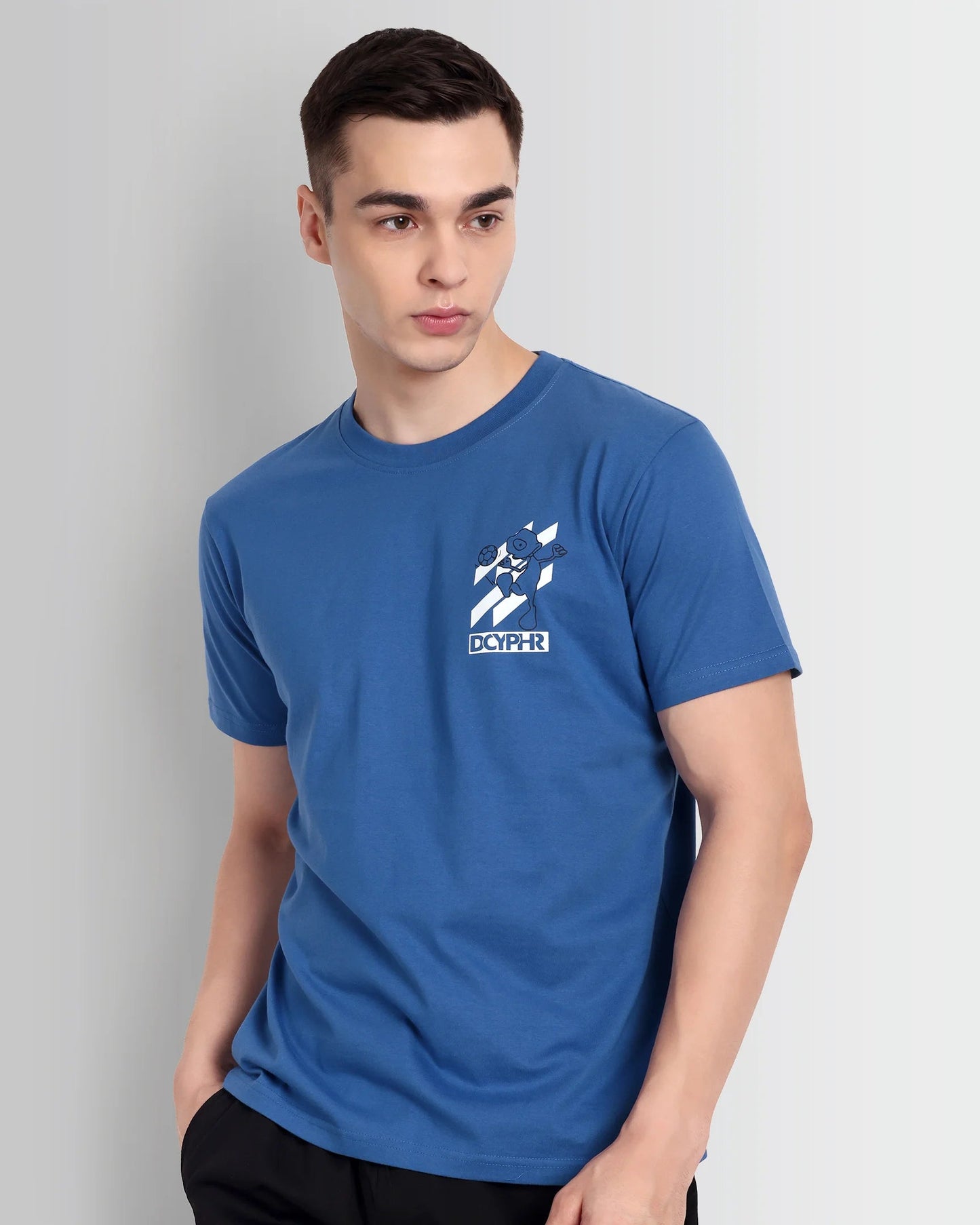 DISCOVER Borngreat 76 Graphic Tee - Cloisonne Blue - (DCYSTRAW24TS003-016)