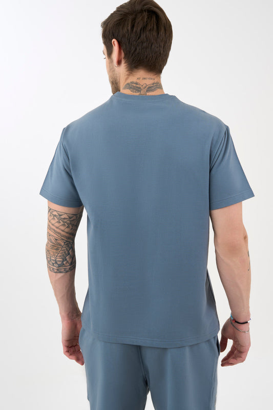 DISCOVERY Men's Lounge Explorer Tee - Dark Cloud (DIS25M1TS11-034)