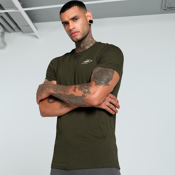 PUMA GRAPHIC SLIM FIT TSHIRT - (68944870)