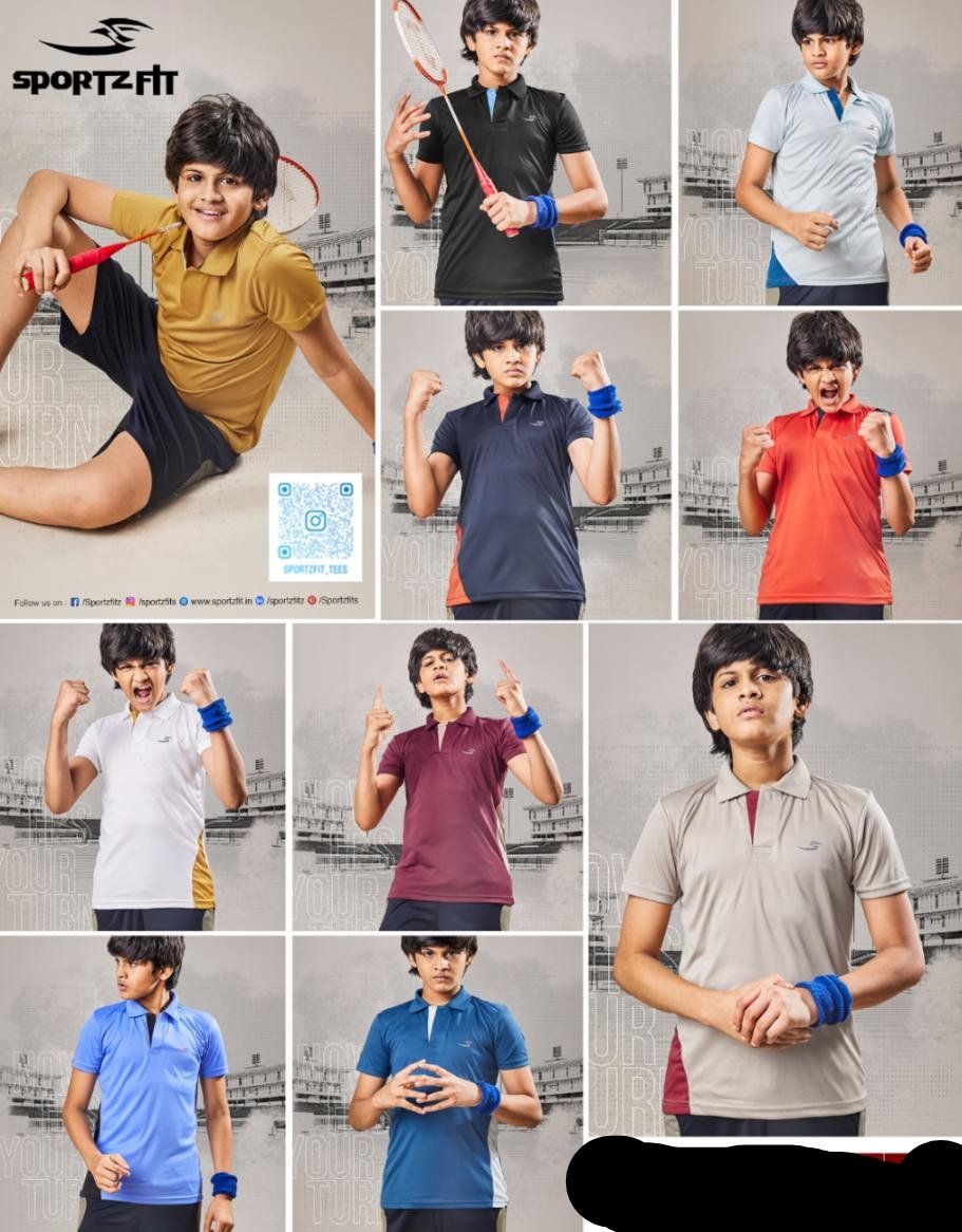 SPORTFITZ COLLAR TSHIRT