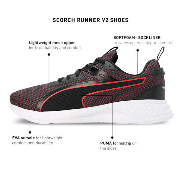 PUMA SCORCH RUNNER V2 SHOES - (37998802)