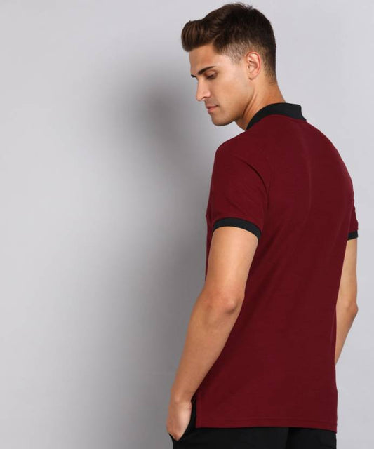 REEBOK SOLID POLO NECK TSHIRT (HE3408)