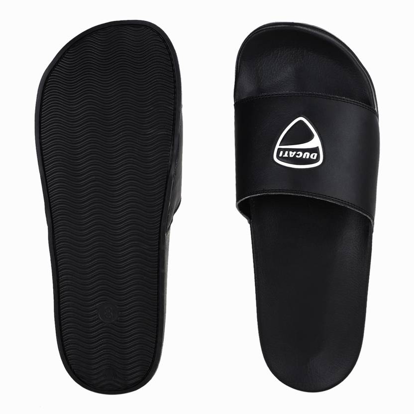 DUCATI SLIDE/FLIP-FLOP (BLACK)