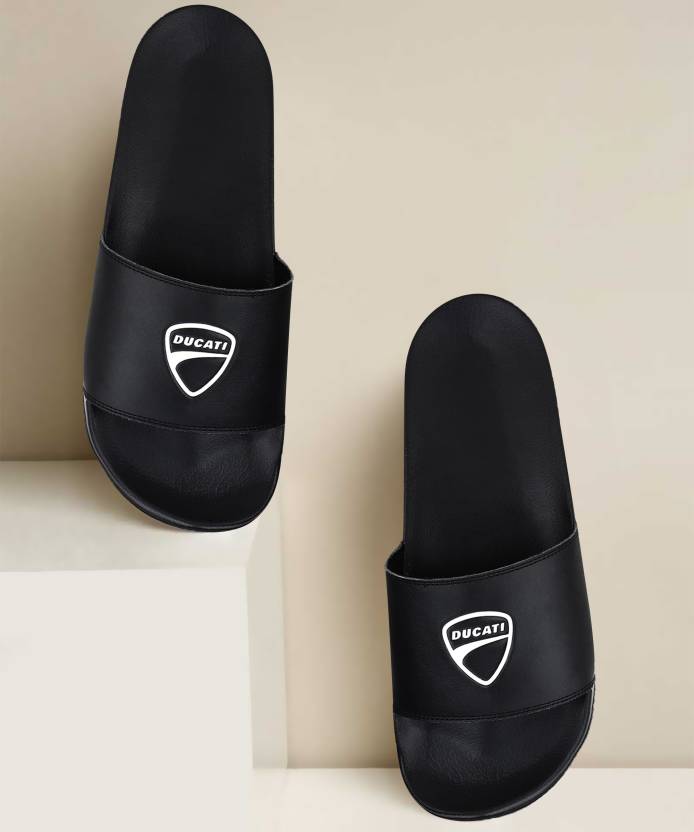 DUCATI SLIDE/FLIP-FLOP (BLACK)