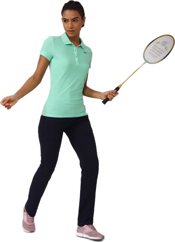 REEBOK SOLID POLO WOMEN TSHIRT (HE5956)