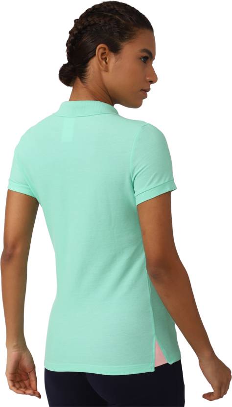 REEBOK SOLID POLO WOMEN TSHIRT (HE5956)