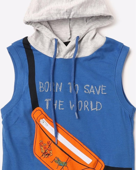 TEAMSPIRIT HOODED TSHIRT KIDS 0006