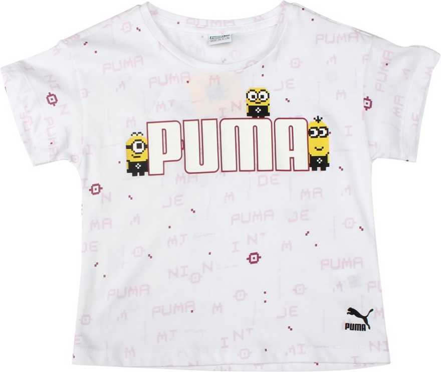 PUMA GIRLS SOLID TSHIRT (85209102)