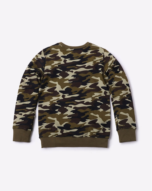 TEAMSPIRT CAMOUFLAGE SWEATSHIRT