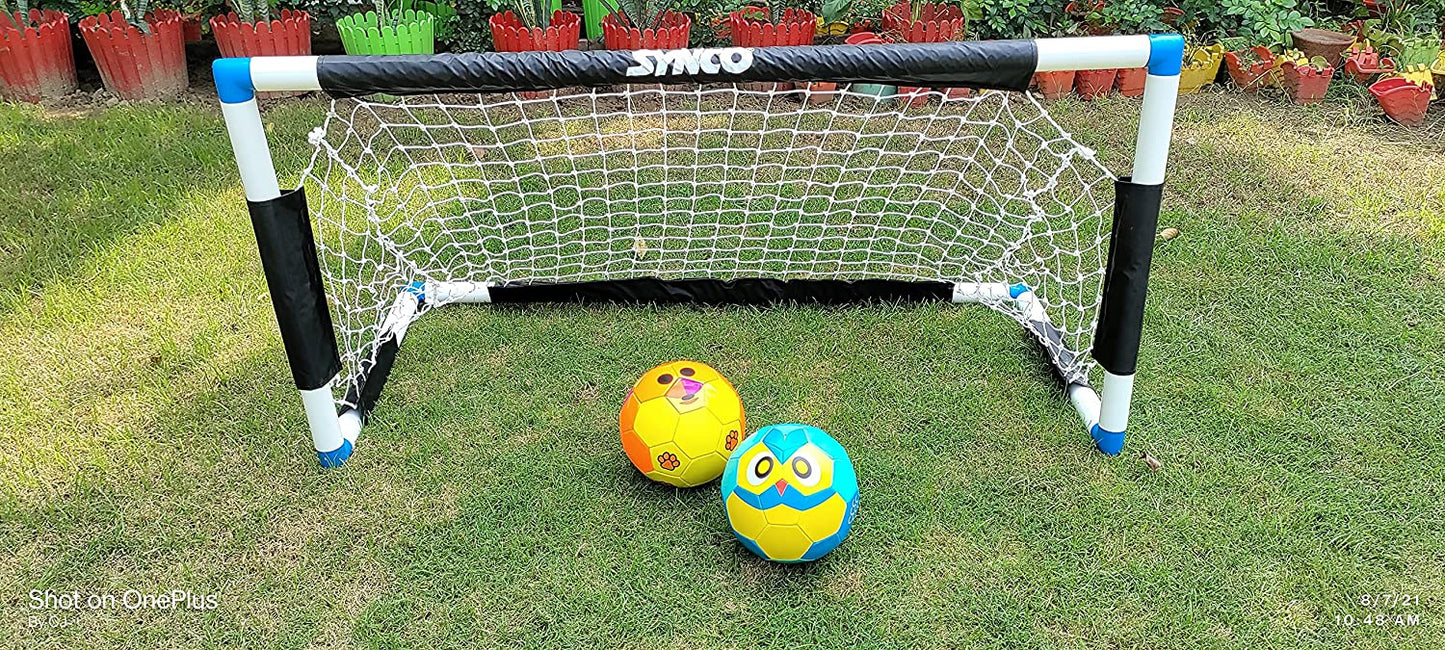 SYNCO PORTABLE FOOTBALL GOALS FOR KIDS