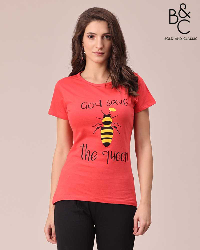 B & C PRINTED SET FOR WOMENS