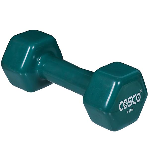 COSCO VINLY DUMBELL 4 KG