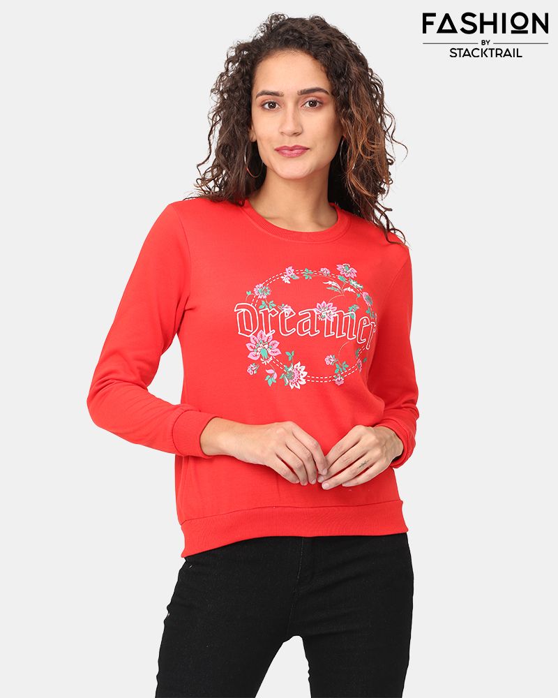 FASHION GRAPHIC SWEATSHIRT WOMENS