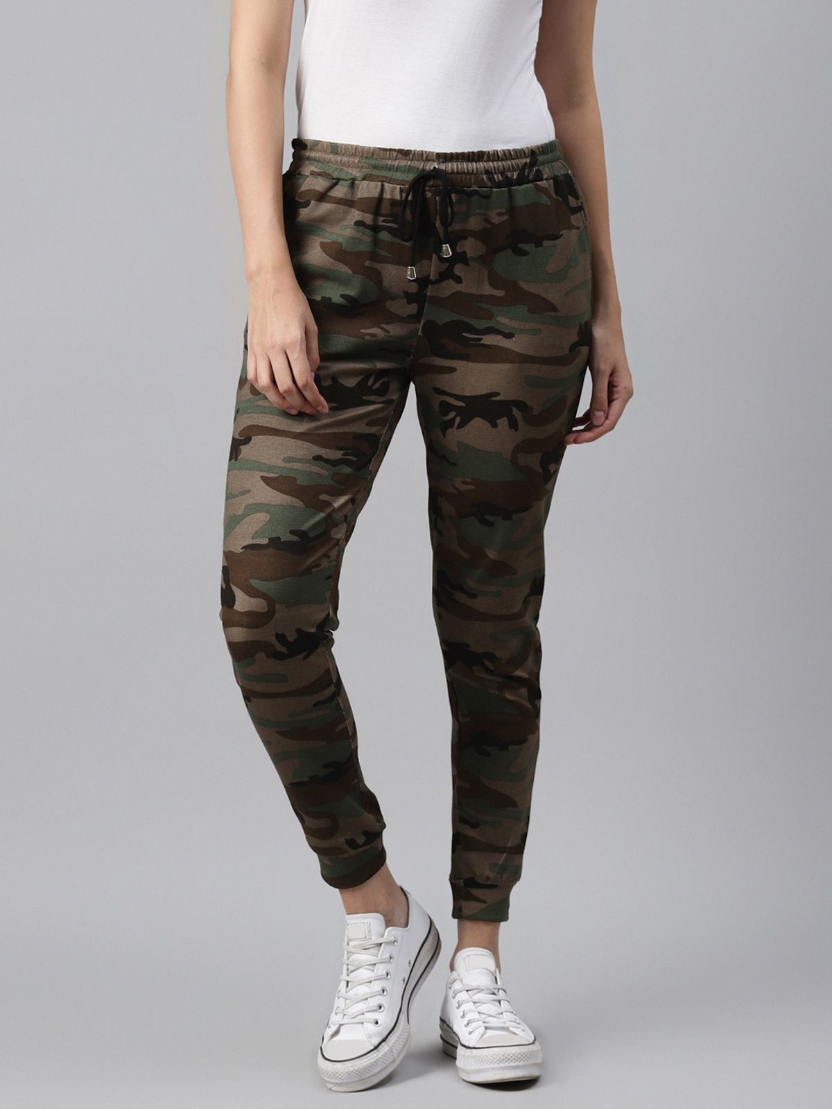 I AM FOR U BEIGE JOGGERS 9019-20