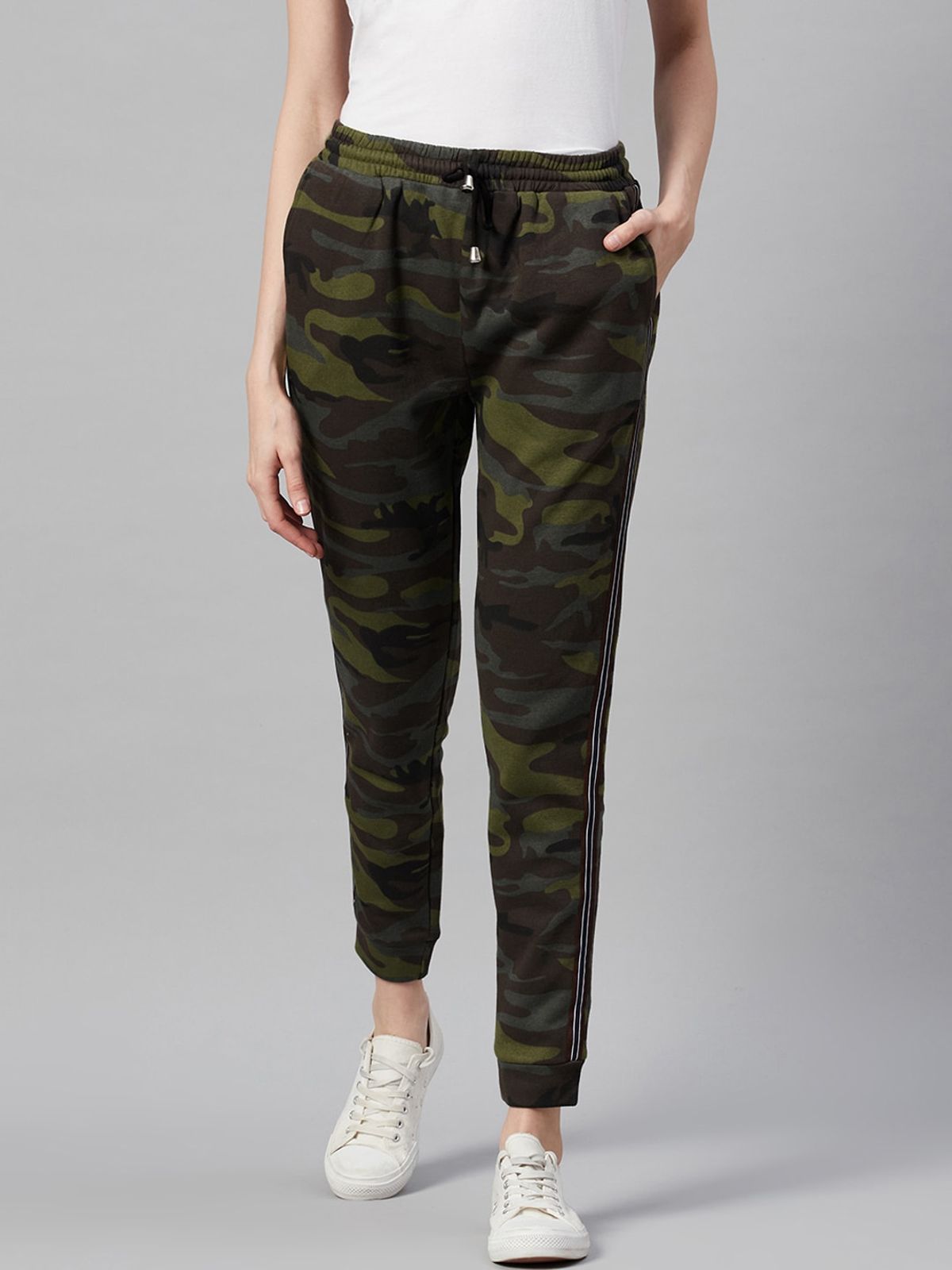 I AM FOR U CAMOUFLAGE JOGGERS - 10175