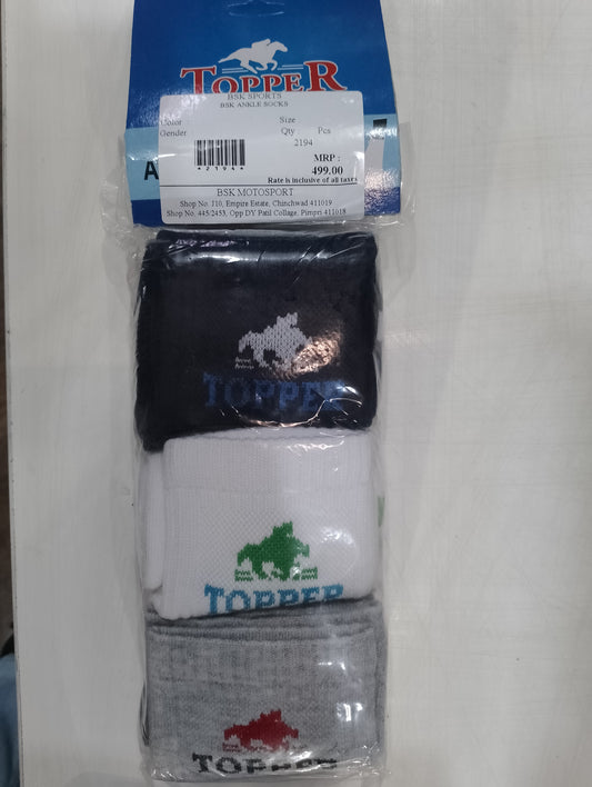 TOPPER SOCKS SET OF 3