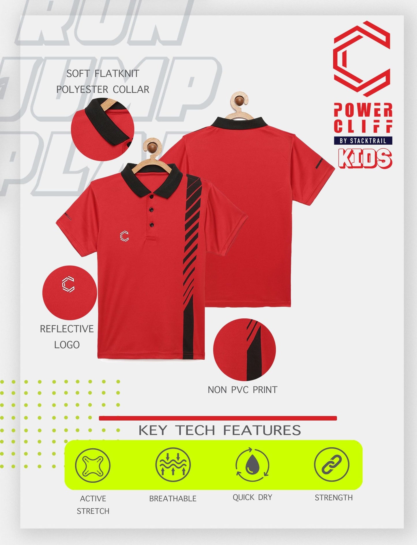 POWERCLIFF TSHIRT KIDS