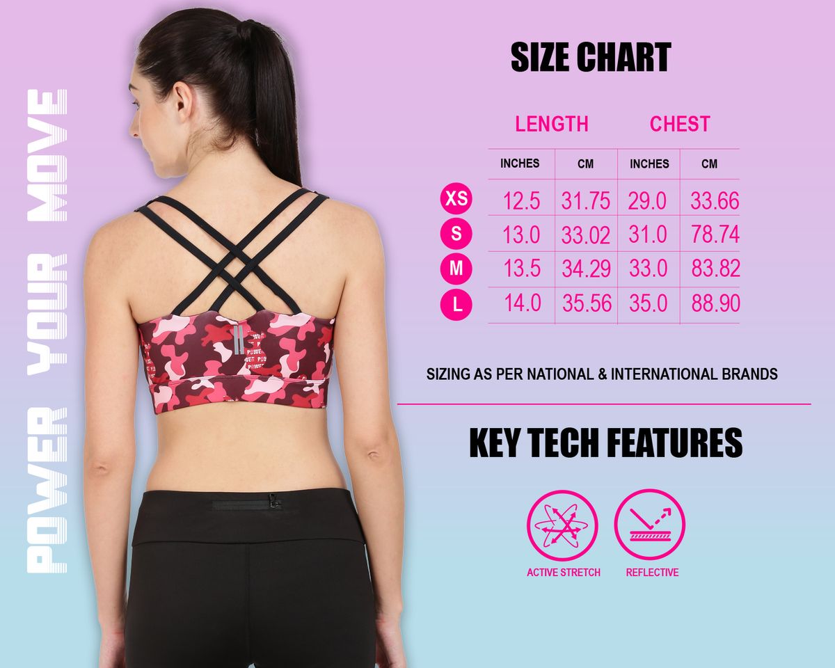 POWERCLIFF WOMENS SPORTS BRA