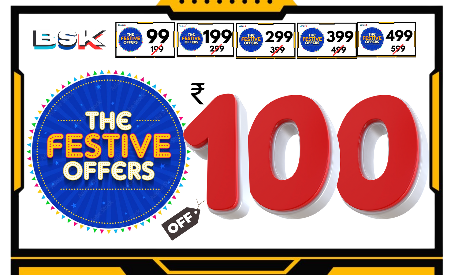 BSK SPORTS ACTIVE WEAR THE FESTIVE OFFERS  combine with any other discount at checkout