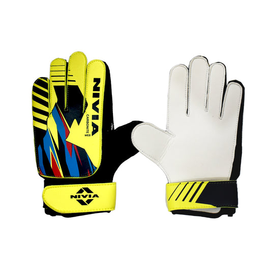 NIVIA  CARBONITE   WEB  GOALAKEEPER  GLOVES