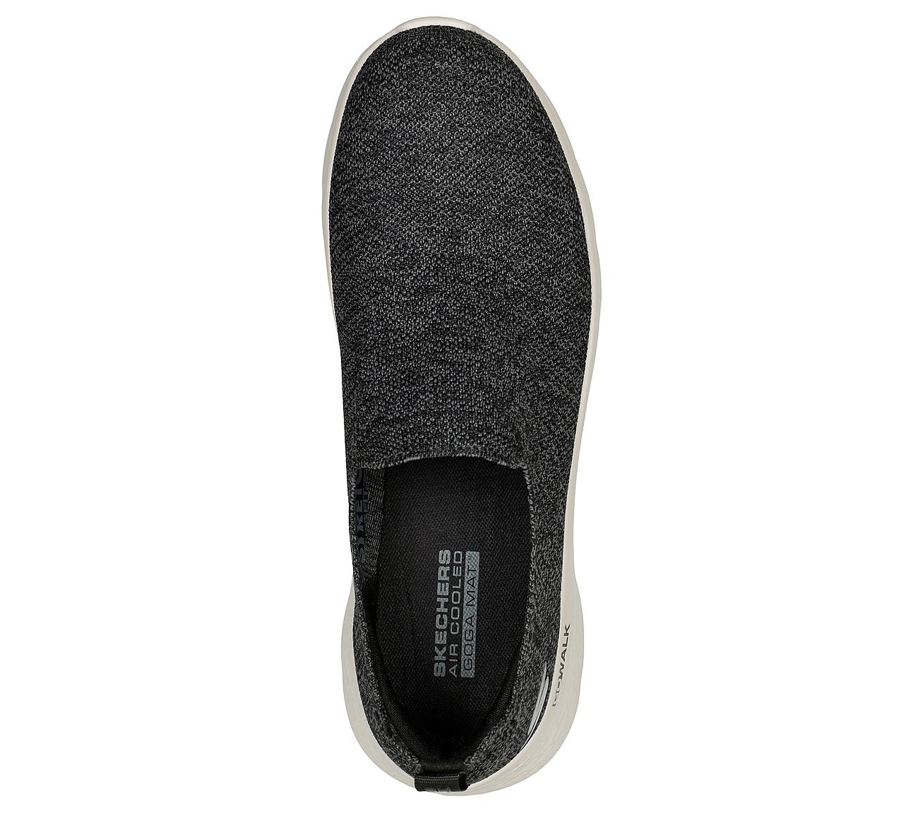 SKECHERS  GO WALK  FLEX  SHOES - (SN216490ID/BLK)