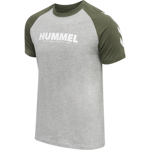 HUMMEL  LEGACY  BLOCKED  TSHIRT