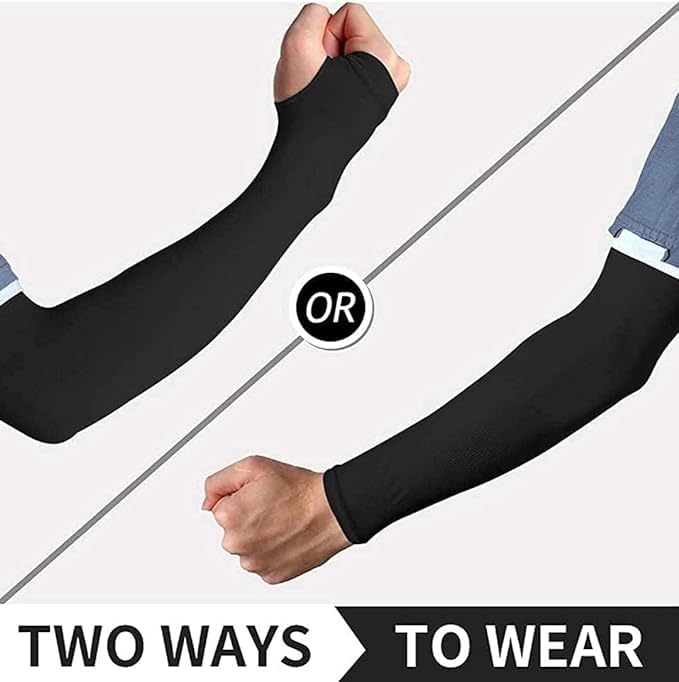 U- V CUT   AQUA  ARM  SLEEVES