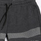 TEAMSPIRT 3/4TH  SHORTS - CHARCOAL - L.GREY