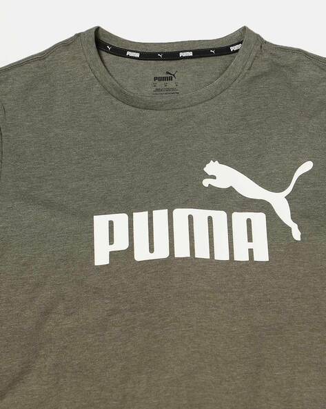 PUMA  LOGO PRINT CREW  NECK  TSHIRT   -  (67778571)