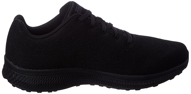 SKECHERS  TEXTURED  SHOES - (894178ID/BBK)