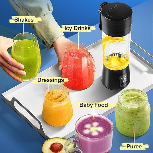 JUICER  BLENDER  PORTABLE & RECHARGEABLE