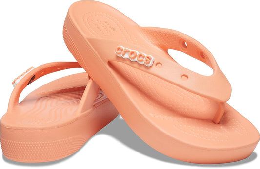 CROCS  PLATFORM  FLIP  FLOP  WOMENS  (20771483E)