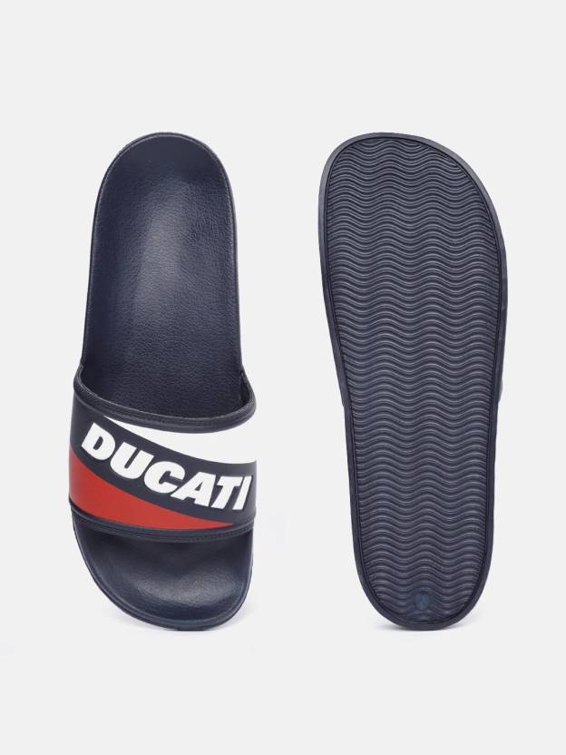 DUCATI  SLIDE/FLIP-FLOP  (DS-1) NAVY  -WHITE -