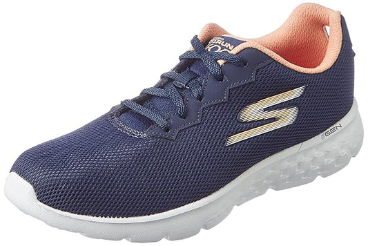 SKECHERS GO RUN 400 ACTION  WOMEN SHOES - (14351ID/NVOR)