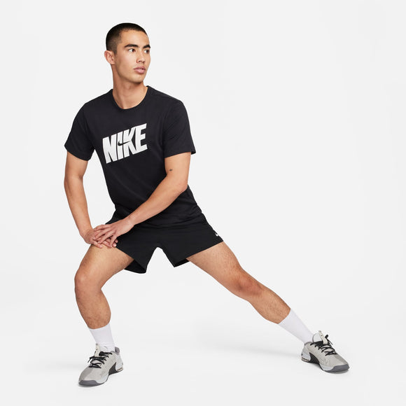 NIKE AS M NK DF TEE HBR NOVELTY (FQ3874-010) T-SHIRT SHORT SLEEVE TRAINING