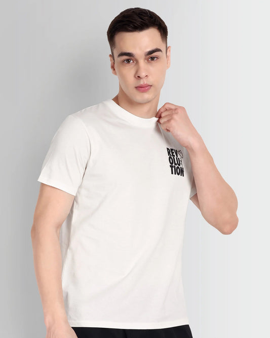 DISCOVER  TSHIRT Revolution Graphic Tee - Bright White - (DCYSTRAW24TS001M-002)