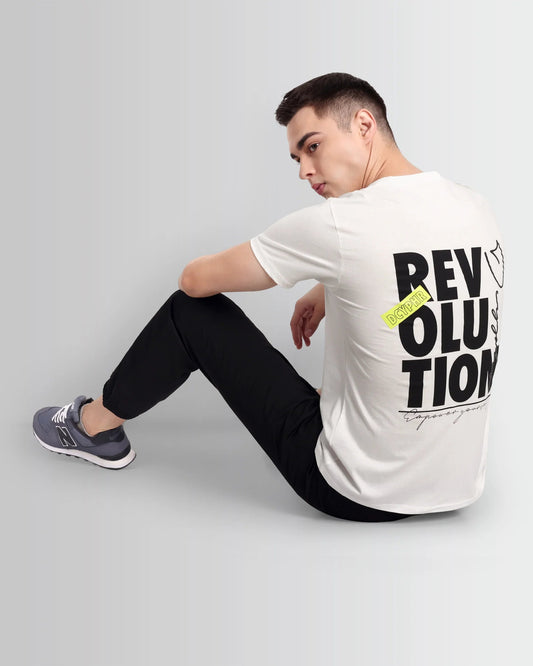 DISCOVER  TSHIRT Revolution Graphic Tee - Bright White - (DCYSTRAW24TS001M-002)